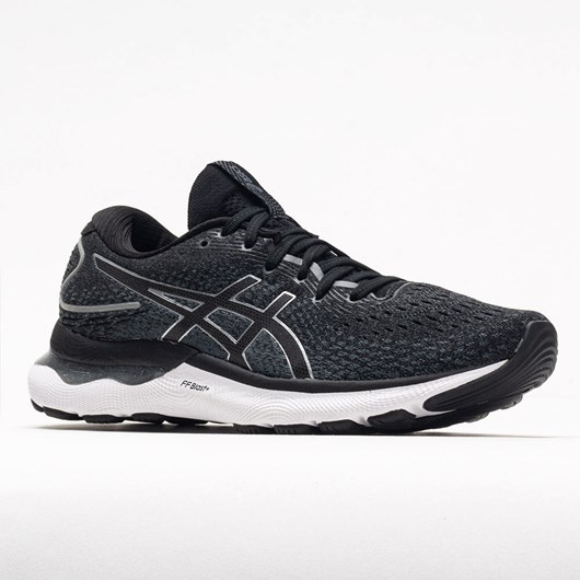 Black / Pure Silver Orthofeet ASICS GEL-Nimbus 24 Women's Running Shoes | UCMKD3217