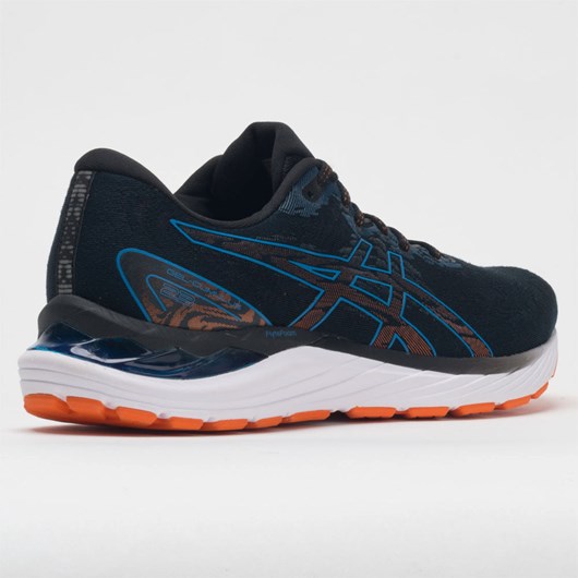 Black / Reborn Blue Orthofeet ASICS GEL-Cumulus 23 Men's Running Shoes | ADFST0142