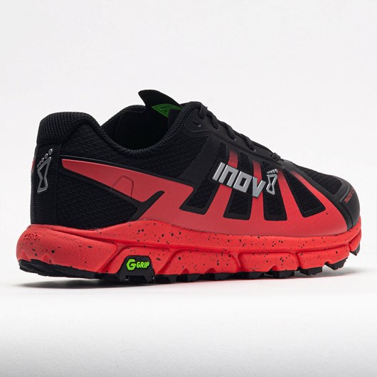 Black / Red Orthofeet Inov-8 TrailFly G 270 Men's Trail Running Shoes | XFEZN1349