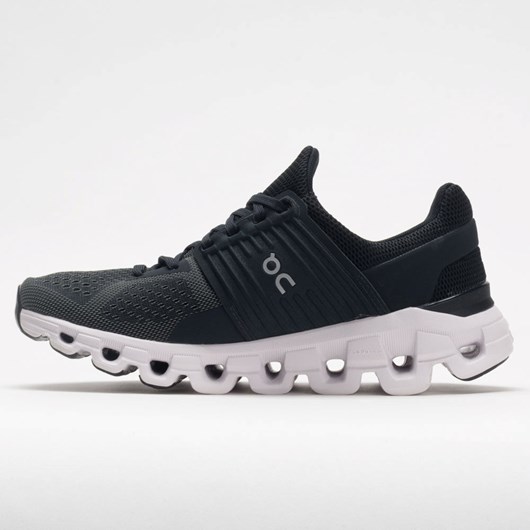 Black / Rock Orthofeet On Cloudswift Women's Running Shoes | BCLIE1450