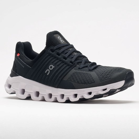 Black / Rock Orthofeet On Cloudswift Women's Running Shoes | BCLIE1450