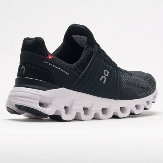 Black / Rock Orthofeet On Cloudswift Women's Running Shoes | BCLIE1450