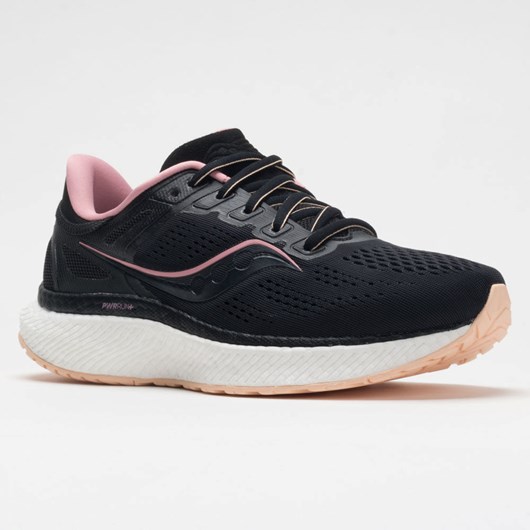 Black / Rosewater Orthofeet Saucony Hurricane 23 Women's Running Shoes | XKQMO0583