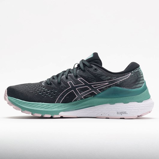 Black / Sage Green Orthofeet ASICS GEL-Kayano 28 Women's Running Shoes | WFOYZ4716