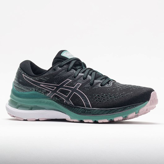 Black / Sage Green Orthofeet ASICS GEL-Kayano 28 Women's Running Shoes | WFOYZ4716