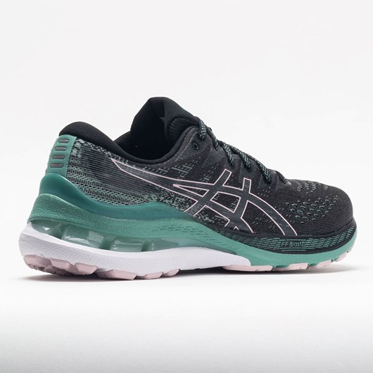 Black / Sage Green Orthofeet ASICS GEL-Kayano 28 Women's Running Shoes | WFOYZ4716