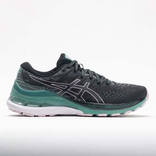 Black / Sage Green Orthofeet ASICS GEL-Kayano 28 Women\'s Running Shoes | WFOYZ4716