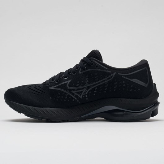 Black / Shade Orthofeet Mizuno Wave Rider 25 Women's Running Shoes | GVPRE5719