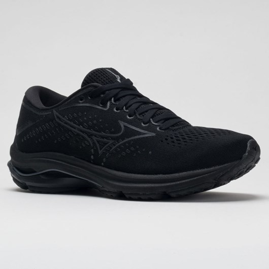 Black / Shade Orthofeet Mizuno Wave Rider 25 Women's Running Shoes | GVPRE5719