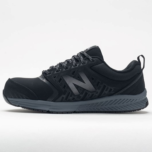 Black / Silver Orthofeet New Balance 412ESD Men's Walking Shoes | MREBT7036