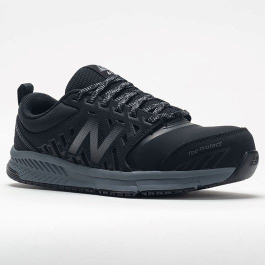 Black / Silver Orthofeet New Balance 412ESD Men's Walking Shoes | MREBT7036