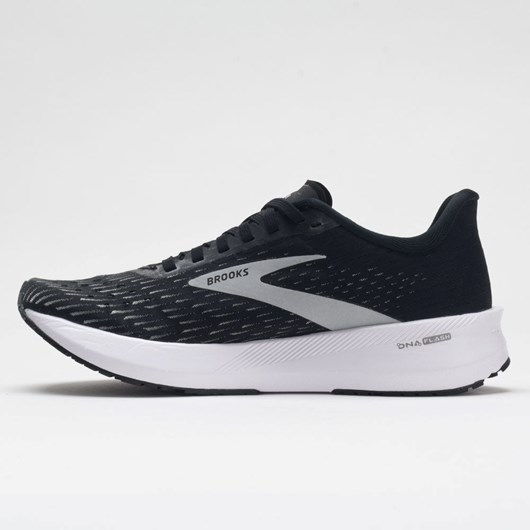 Black / Silver / White Orthofeet Brooks Hyperion Tempo Women's Running Shoes | IHOGK3697