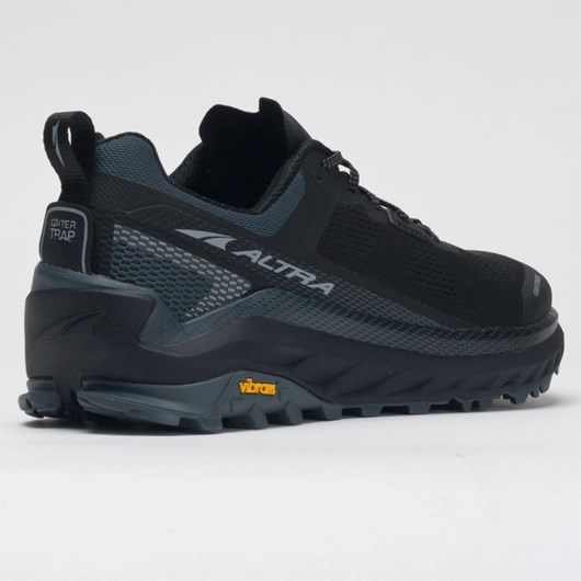 Black Steel Orthofeet Altra Olympus 4 Men's Trail Running Shoes | DCXVK4789