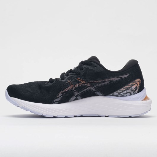 Black / Sun Peach Orthofeet ASICS GEL-Cumulus 23 Women's Running Shoes | TVYJD2406