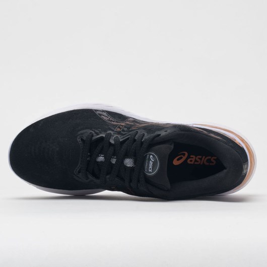 Black / Sun Peach Orthofeet ASICS GEL-Cumulus 23 Women's Running Shoes | TVYJD2406