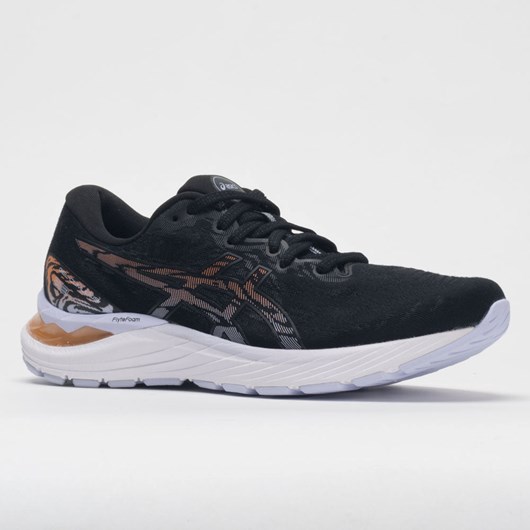 Black / Sun Peach Orthofeet ASICS GEL-Cumulus 23 Women's Running Shoes | TVYJD2406