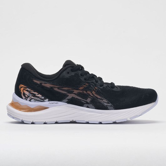 Black / Sun Peach Orthofeet ASICS GEL-Cumulus 23 Women\'s Running Shoes | TVYJD2406