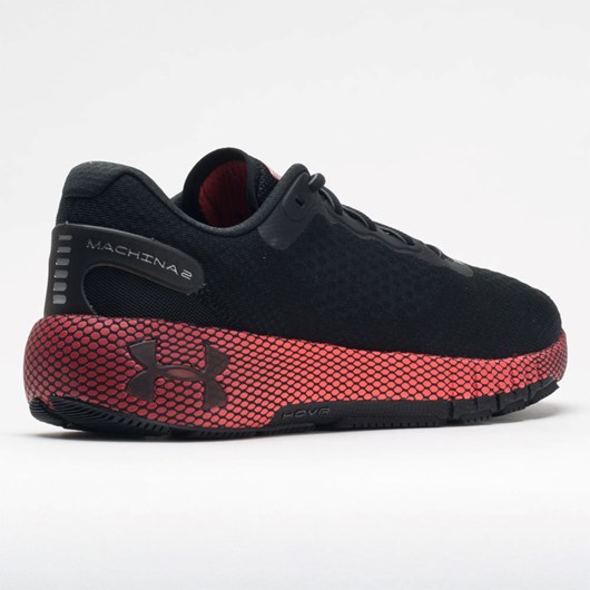 Black / Venom Red Orthofeet Under Armour HOVR Machina 2 Colorshift Men's Running Shoes | FBUKW8423