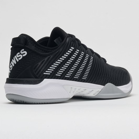 Black / White / Highrise Orthofeet K-Swiss Hypercourt Supreme Women's Tennis Shoes | IHQKU6185