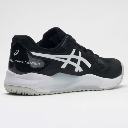 Black / White Orthofeet ASICS GEL-Challenger 13 Men's Tennis Shoes | EJZVO2867