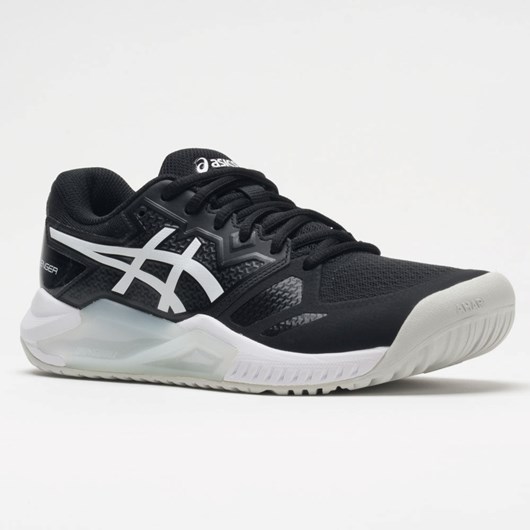 Black / White Orthofeet ASICS GEL-Challenger 13 Women's Tennis Shoes | OJGUA9648