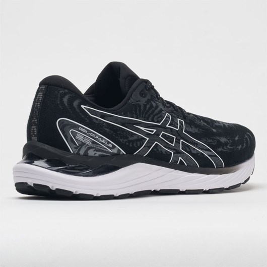 Black / White Orthofeet ASICS GEL-Cumulus 23 Men's Running Shoes | BZUOT1243