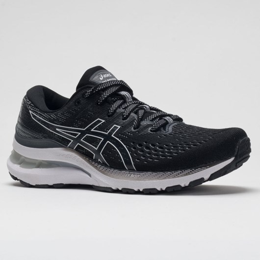 Black / White Orthofeet ASICS GEL-Kayano 28 Men's Running Shoes | RUNFG1528