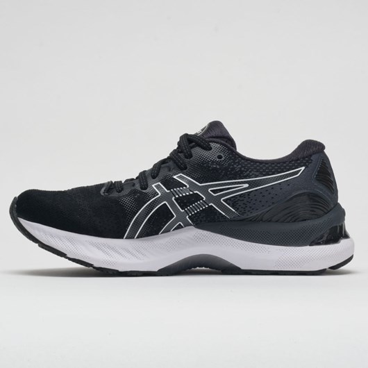 Black / White Orthofeet ASICS GEL-Nimbus 23 Women's Running Shoes | HWMUK4360