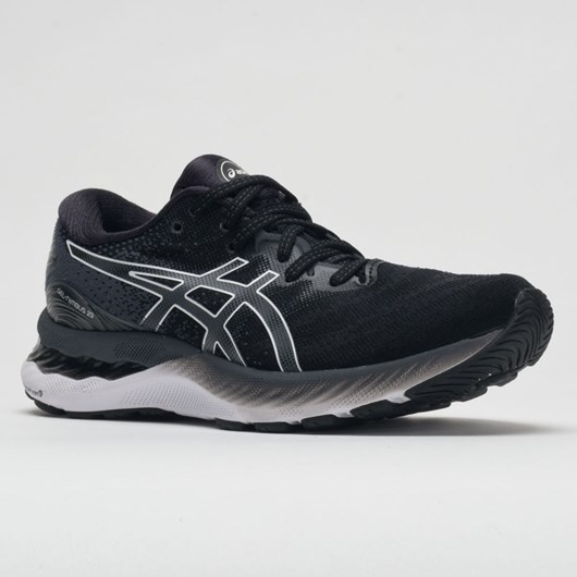 Black / White Orthofeet ASICS GEL-Nimbus 23 Women's Running Shoes | HWMUK4360