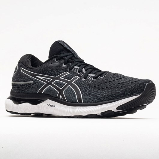 Black / White Orthofeet ASICS GEL-Nimbus 24 Men's Running Shoes | OIDTG8954