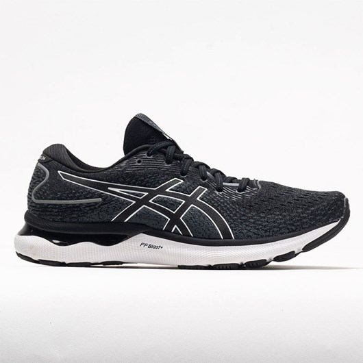 Black / White Orthofeet ASICS GEL-Nimbus 24 Men\'s Running Shoes | OIDTG8954