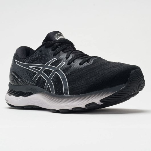 Black / White Orthofeet ASICS GEL-Nimbus 23 Men's Running Shoes | ZHGOM1472