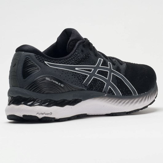 Black / White Orthofeet ASICS GEL-Nimbus 23 Men's Running Shoes | ZHGOM1472