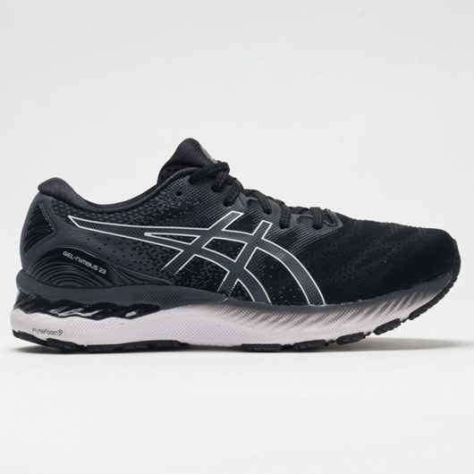 Black / White Orthofeet ASICS GEL-Nimbus 23 Men\'s Running Shoes | ZHGOM1472