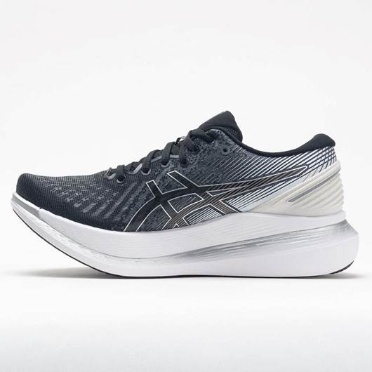 Black / White Orthofeet ASICS Glideride 2 Women's Running Shoes | USVPN8715