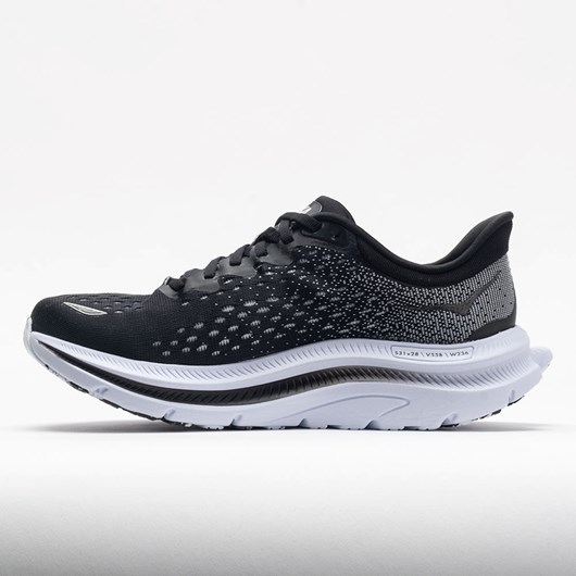 Black / White Orthofeet HOKA Kawana Men's Running Shoes | SCTKO8164