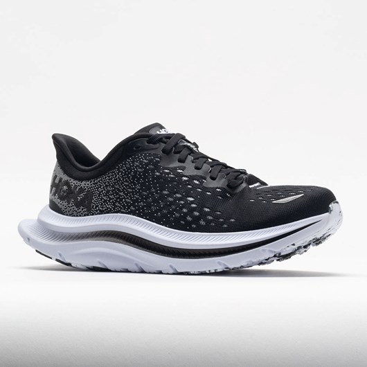 Black / White Orthofeet HOKA Kawana Men's Running Shoes | SCTKO8164