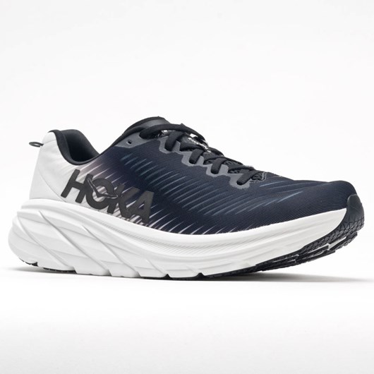 Black / White Orthofeet Hoka One One Rincon 3 Women's Running Shoes | JTVRD5206