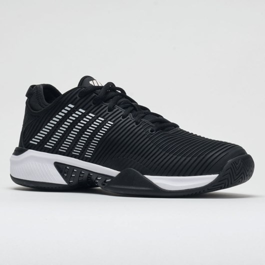 Black / White Orthofeet K-Swiss Hypercourt Supreme Men's Tennis Shoes | NGPBR0176