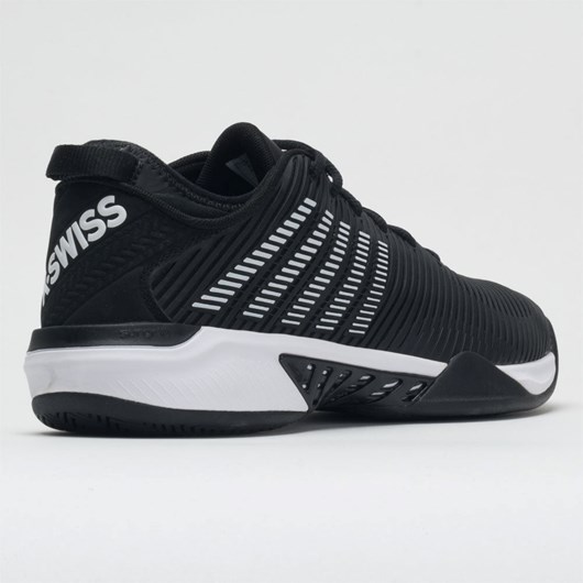 Black / White Orthofeet K-Swiss Hypercourt Supreme Men's Tennis Shoes | NGPBR0176