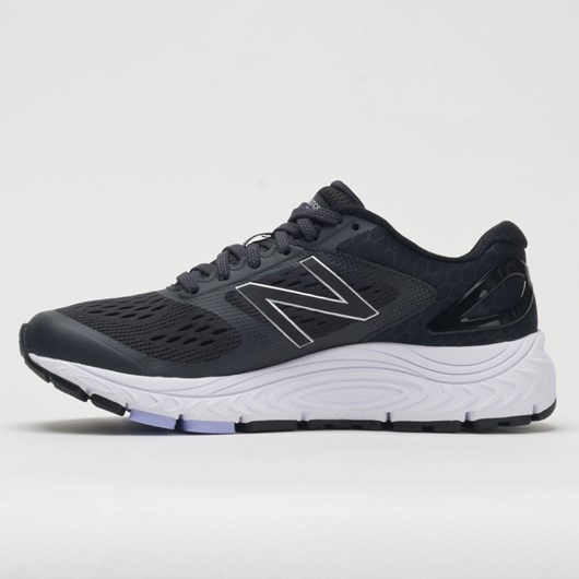 Black / White Orthofeet New Balance 840v4 Women's Running Shoes | AOQZS6358