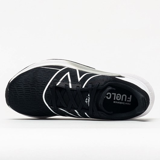 Black / White Orthofeet New Balance FuelCell Propel v2 Women's Running Shoes | LOIRT9157