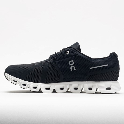 Black / White Orthofeet On Cloud 5 Men's Running Shoes | BILCW5276