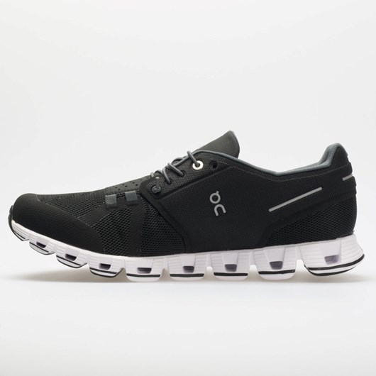 Black / White Orthofeet On Cloud Men's Running Shoes | WELZO4756