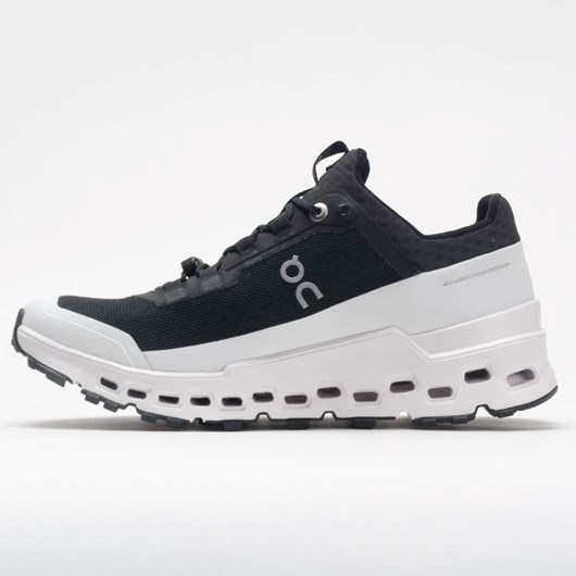 Black / White Orthofeet On Cloudultra Men's Trail Running Shoes | NRIQE9827