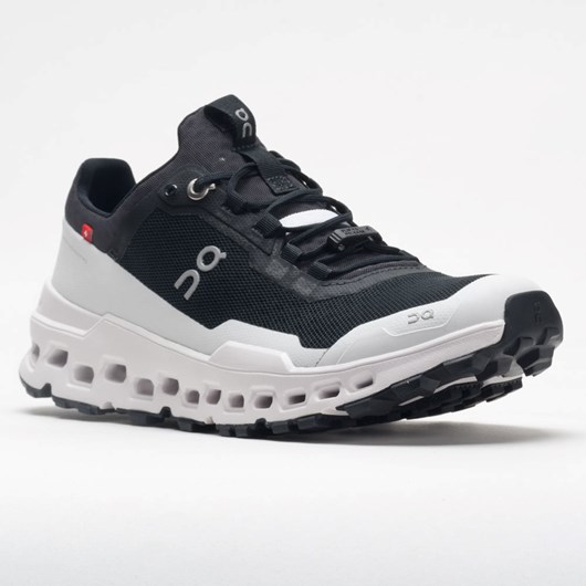 Black / White Orthofeet On Cloudultra Men's Trail Running Shoes | NRIQE9827