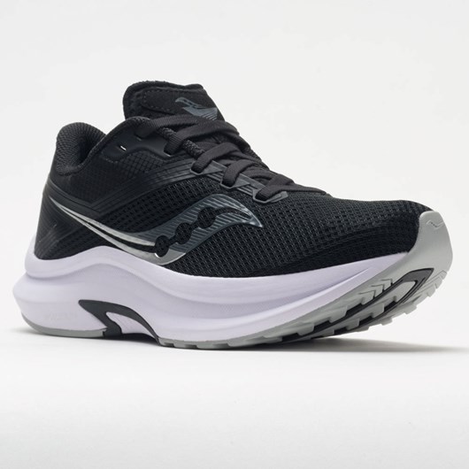 Black / White Orthofeet Saucony Axon Women's Running Shoes | SHKBF7254