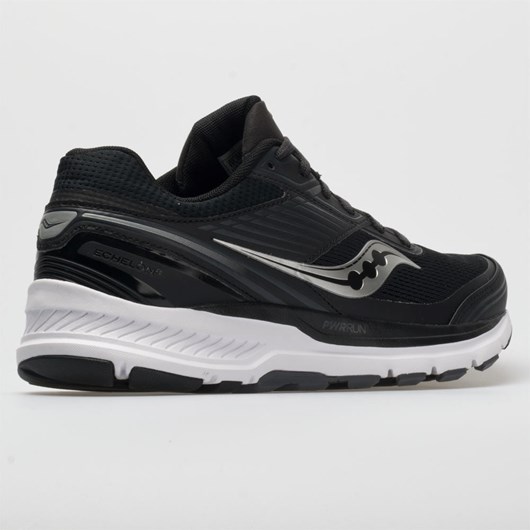 Black / White Orthofeet Saucony Echelon 8 Men's Running Shoes | CXGEK4593