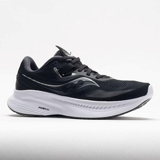 Black / White Orthofeet Saucony Guide 15 Women's Running Shoes | OTEYI3418