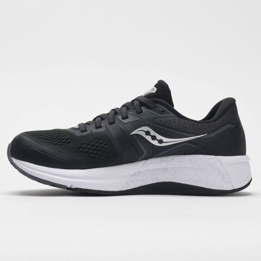 Black / White Orthofeet Saucony Omni 19 Women's Running Shoes | PMYLA2918